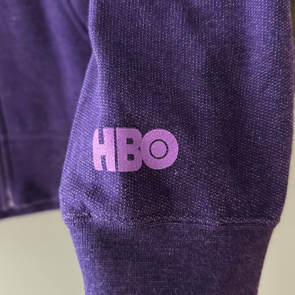 HBO girls zip up hoodie dark/light purple - Picture 3 of 5